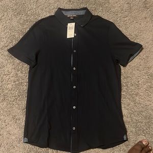 Michael Kors medium short sleeve button down.